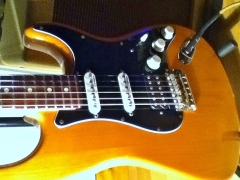 Pete's DiMarzio-equipped Highway One Strat